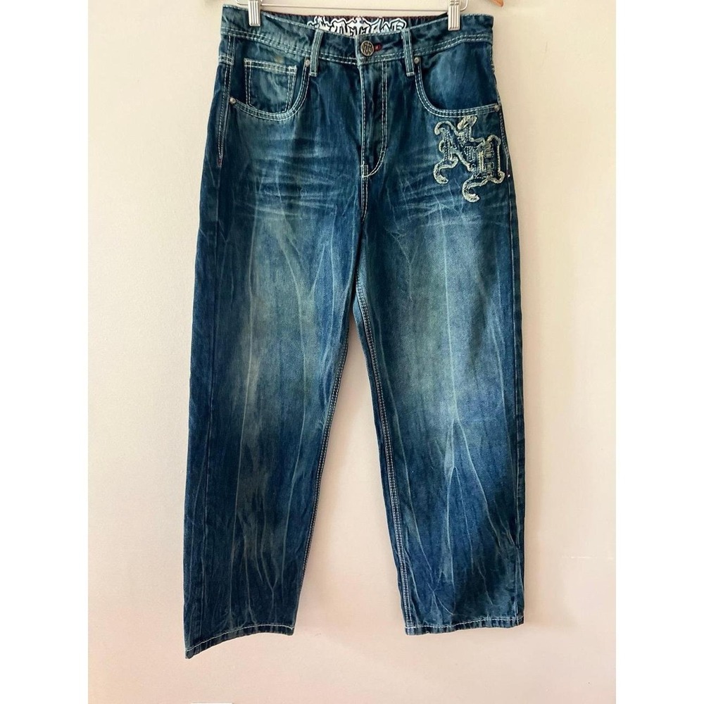 Ninth Hall Idle Straight Leg Jeans Size 6